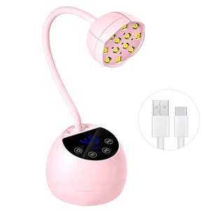 Nail Lamp 2026 Professional 36w Touch Sensor Flash Cure Cordless Uv Led Nail Gel Lamp Flexible Adjustable Gel Manicure Lamp
