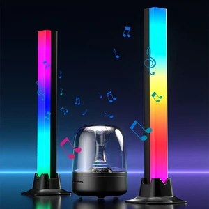Ambient Music Sync LEDs Lighting Bar USB Powered Gaming TV Backlight App Controlled Desk Lamp for Smart Home Decor