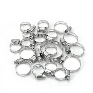 Quality American Type Hose Clamp Praise Slotted Head Screw Hose Clamps,Stainless Steel Hose Clamps Strong Throat Hoop