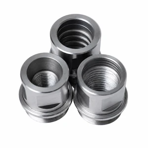 50mm Diamond Core Drill Bit Threaded Connector Coupling Adapter 1-1/4-7 UNC T32 M22 CNC Precision Machined For Core Barrel