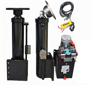 Clam Shell Bucket Double Acting Piston Hydraulic Cylinder With Pump For Dump Truck Steel Hydraulic Cylinder