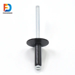 Factory Prices Wholesale Color Pop Blind Rivet Big Head Open End Aluminum Blind Rivets