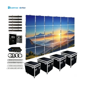 500*500mm LED Video Wall Panel Portable LED Display Screen Custom 4m X 3m Wedding Church Outdoor Rental LED Screen