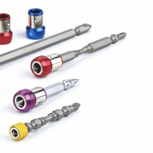 Alloy Electric Magnetic Ring Screwdriver Bit Holder Convenient Magnetic Bit Ring for Household and Professional Use
