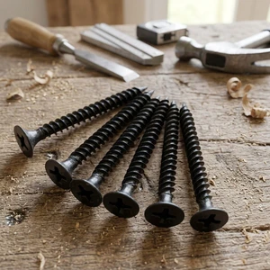 Coarse Thread Bugle Head Black Cheap Carbon Steel MDF C1022A Drywall Gypsum Board Self-tapping Screw