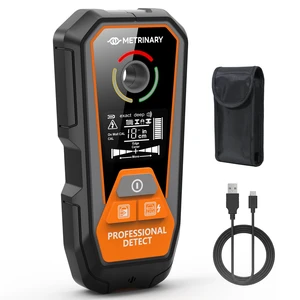 LCD HD Wood Studs Stud Finder Metal Detection Live Cable Metal Depth Measurement 38mm