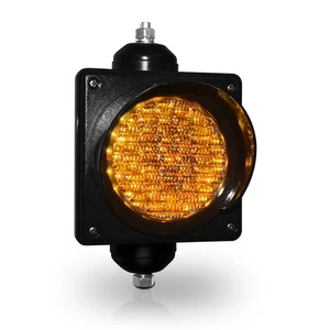 Factory Direct Price 4inch Yellow Traffic Warning Light