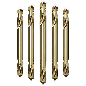 BEILI M35 HSS Co Double End Twist Drill Bit 3.0-5.2mm High Hardness Wear Resistant for Stainless Steel Metal Drilling