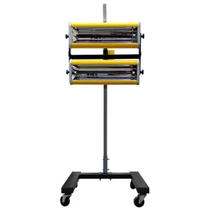 TFAUTENF 2000W Explosion Proof Infrared Paint Baking Lamp With Car Repair Equipment Heating Lamp