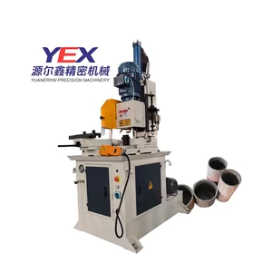 Long Service Life NC350 Tube Cutter Manufacturer Production Hydraulic Square Circular Pipe Cutting Machine