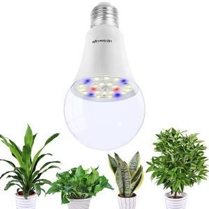 Full Spectrum Red Blue 5000K 120V 220V Led Plant Lamps E26 E27 10W Led Grow Light Bulb for Indoor Plants