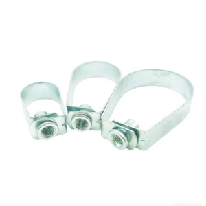 Combined Nut Pear Shaped Spring Clamp Hose Clamp-Galvanized Iron/Stainless Steel Inch/Metric Connection