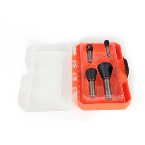Nesen 4Pcs High Precision Countersink Deburr Bits Daily Household Craft Machining Tasks for Metal Wood DIY Workshop Projects