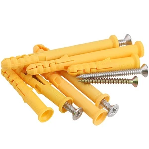 Factory Direct Mail High Quality Self Drilling Drywall Plastic Expansion Anchors Custom Plastic Sleeve Anchor