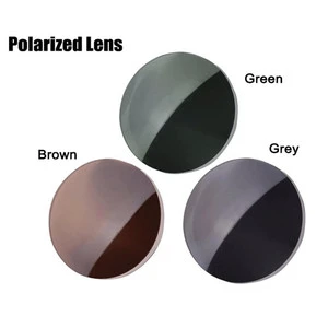 Polarized Sunlens Tinted Lens Grey Brown G15 Solid Gradient Sun Lens Plano Sunglasses Lenses