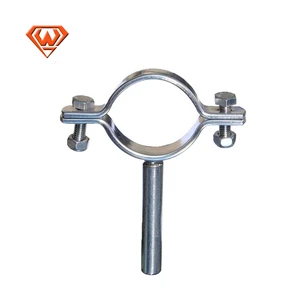 Stainless Steel Pipe Holder Carbon Steel Hanger Pipe Clamps
