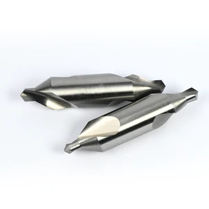 Bartu Double-Head HSS Center Drill Bit Yg High-speed Steel 1mm-5mm a Grade Precision 10mm Shank 50mm Length