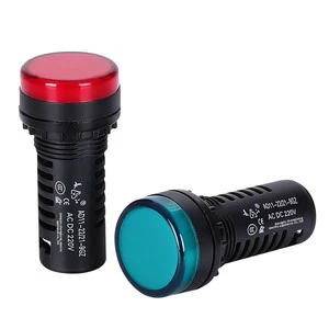 Power Signal AD11-22/21-9GZ High-Brightness Multi-Color Plastic LED Indicator Light General-Purpose 380V Aperture 22mm