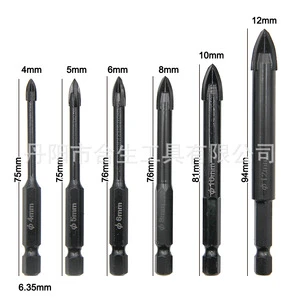 Mr Drill Multipurpose Drill Bits 4-12mm Hex Shank Metric Jobbers Length For Nonferrous Metals
