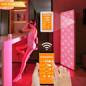 Professional Metal Infrared Panels 660 850 1060nm OEM Intelligent Device Full Body Led Red Light Therapy Panel Home Use High