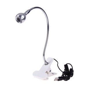 Wholesale USB Rechargeable LED Night Light Clip on Flexible Reading Light Bed Table Desk LED Book Lamp