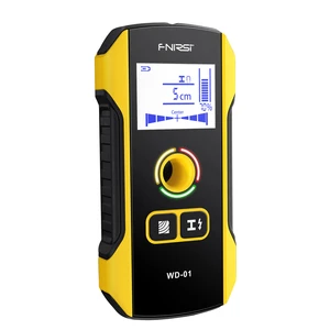 Portable Handheld Electric Metal Detector Scanner AC Wires Wooden Rebars Metal Pipes Stud Finder Tool Made Plastic Industrial
