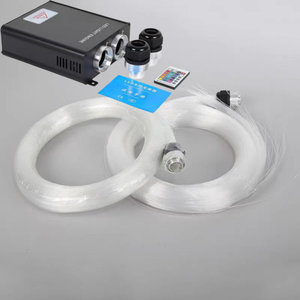 45W Star Sky LED RGB Optical Fiber Light Generator Home Theater Twinkle Effect Ceiling Lights