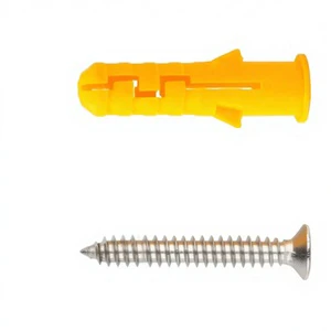 High Quality 60mm Steel Expansion Screws Plastic Coated for Secure Fixing in Concrete Brick Drywall-OEM ODM Metric System