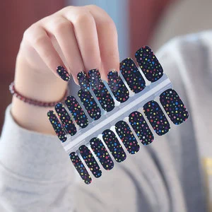 High Quality Nail Stickers Real Nail Gel Polish Nail Strips