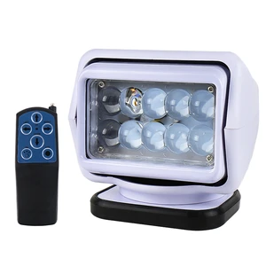 50W Super Bright Spot LED Search Lights Remote Control New Condition Auto Parts Marine LED Search Light