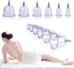 Skyhope Vaccum Suction Disposable Single Plastic Cupping for Hijama