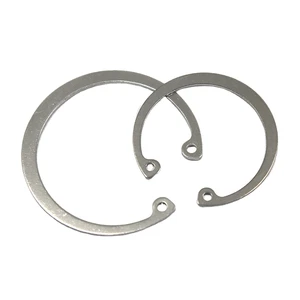 Stainless Steel Black Finish Internal Retaining Rings Split Circlip for Automotive Industry
