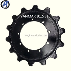 B12 B15 Drive Sprocket Undercarriage Spare Parts For Yanmar For The Chain
