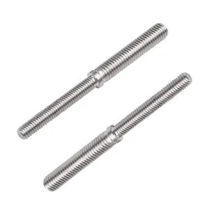 Double End Threaded Stud Screw Bolts M6 to M8 304 Stainless Steel Thread Adapter for Structural Columns Fasteners