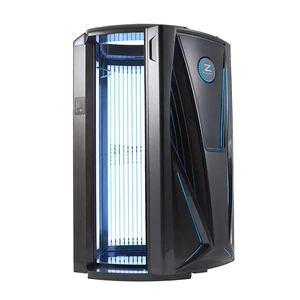 RAMZET PRESTIGE High Power UV Tanning Machine Korean Standing Tanning Bed EMS Slimming Device For Salon Use Solarium