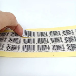 Customized Waterproof QR Label bar Code Label Stickers Serial Number Variation Number Stickers