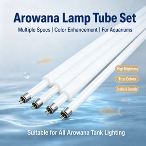 T5 Aquarium Color Enhancing Light Tube Tri-Phosphor Red Spectrum Fish Tank Lamp for Cichlid Plant Growth OEM/ODM