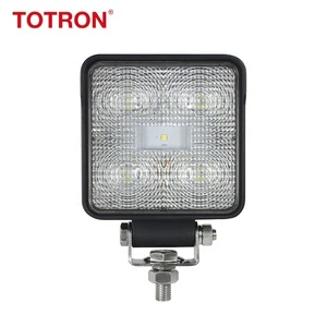 ECE R10 IP67 IP69K Waterproof Square LED Work Lights for Truck Offroad Excavator