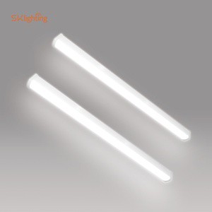 Tri-proof Purification Led Shtip light 40w 3cct Ip20 Tube light Fixture Office Bathroom Factory Garage Warehouse Batten Light