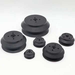 Industrial Grade High Temperature Resistant Silicone Nitrile Rubber Vacuum Bellow Suction Cup Manufacturer Sucker Parts