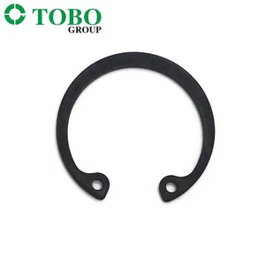 TOBO Factory Zinc Finish Metric Type External Tooth Style Spring Steel DIN471 Retaining Rings for Shafts Circlip