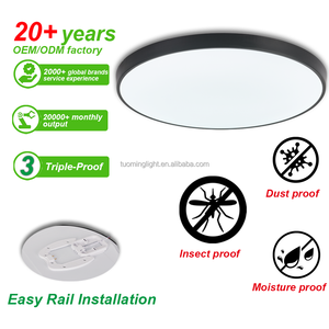 Dustproof, Moistureproof, and Insect-proof Ceiling Light Hotel Bedroom Contemporary Ceiling Light Led Ceiling Lamp Indoor