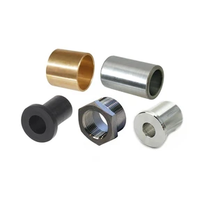 OEM Flange Motor Tube Aluminum Sintered Bronze Sleeve Liner Metal Stainless Steel Iron Copper Brass Threaded Bushing