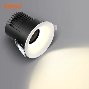 Modern Mall Hotel Dining Room Restaurant Aluminum 12W LED Recessed Spot Lamp With High CRI 90 And 3-Year Warranty