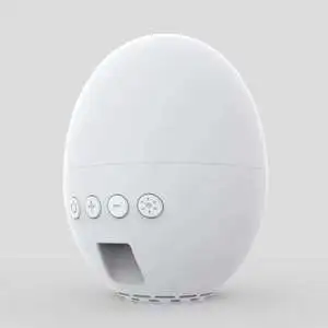 2023 New Product Ideas White Noise Bedside Lamp with RGB LED Night Light Natural Sound Speaker for Gifts