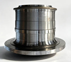 Large Size Ball Mill Head Custom Fabrication | Heavy Steel Grinding Mill Components CNC Machining