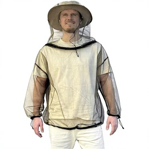 Camping Jacket Insect Repellent For Mosquitoes Bug Protection-Outdoor Bug Jacket Insect Netting Resistant