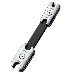 High-hardness 360-degree Rotatable Adjustable All-in-one Wrench; Multi-functional Thickened Wrench