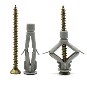 High Quality PlasterBoard Anchors Expansion Screw Plastic Anchor Wall Plug Drywall Anchors