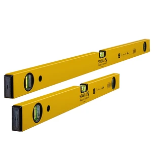 Stabila Professional Magnetic Tool 70-2 High-Visibility Shockproof I-Beam Spirit Level with Bubble Vials